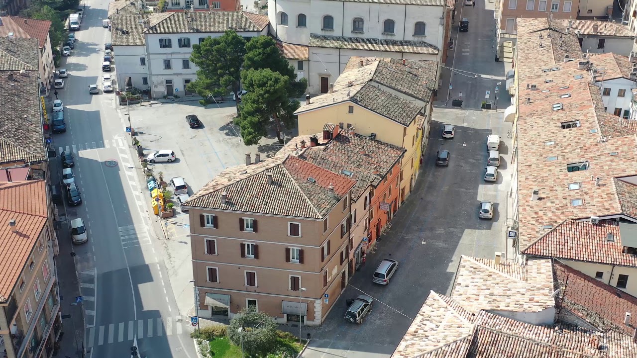 Volando per le vie di Fossombrone