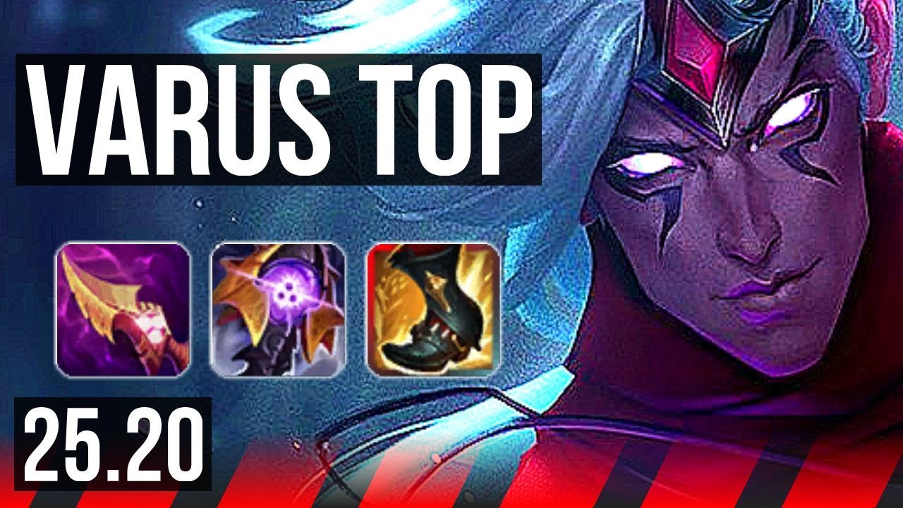 VARUS vs YASUO (TOP) | Quadra | BR Grandmaster | 25.20