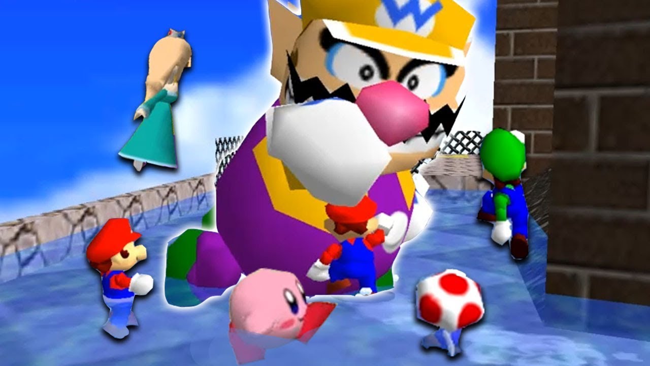 MARIO 64 BOSS MODE! ft. SimpleFlips, Nathaniel bandy, Nintendrew + More! [MINUS WORLD]