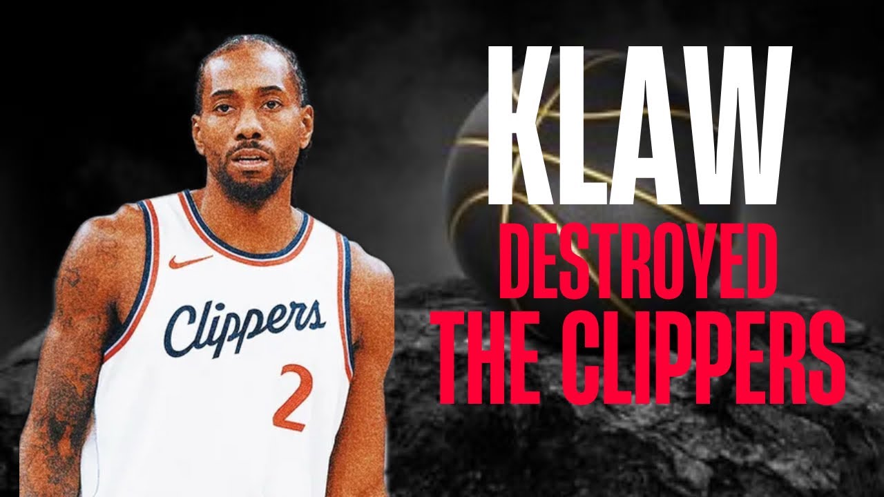 HOW KAWHI LEONARD DESTROYED THE L.A. CLIPPERS! 