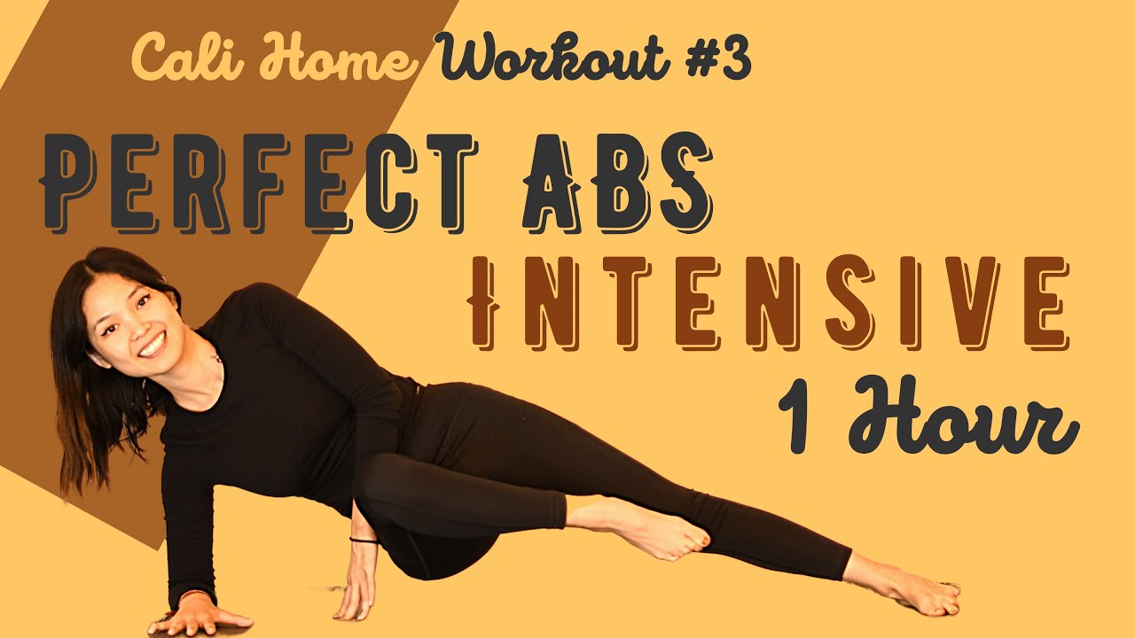 1 Hour Perfect Abs Pilates Workout | California Home Workout #3 | With Hannah