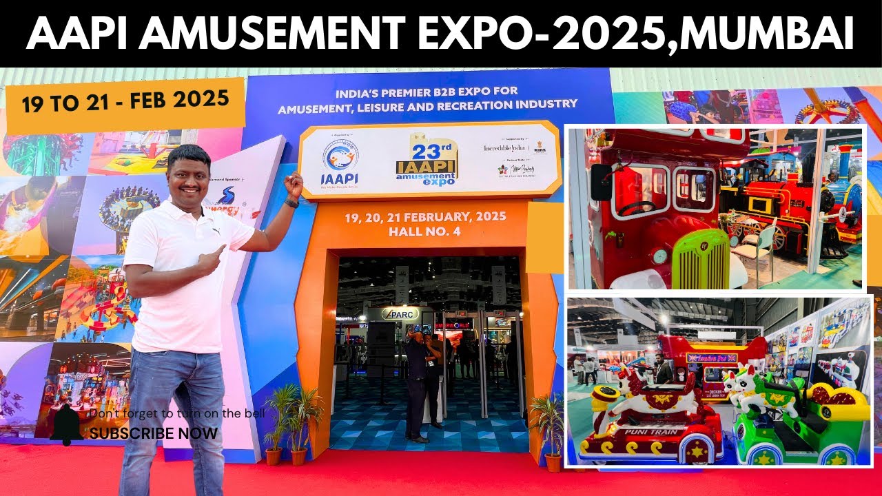 AAPI|Amusement expo 2025 mumbai|IAAPI #amusement #expo 2024#vr #vrgaming#synergy Goregaon East Nesco