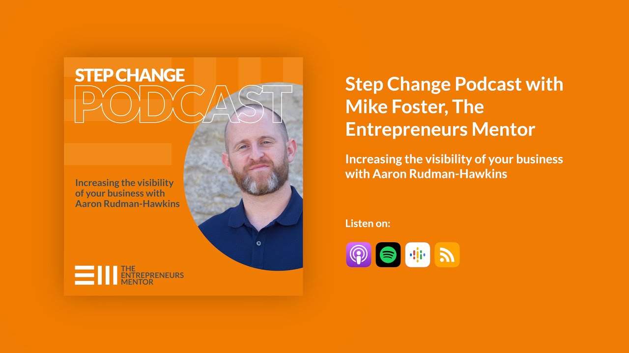Provide Value by Giving Away Free Content with Aaron Rudman-Hawkins - Step Change Podcast Episode 19