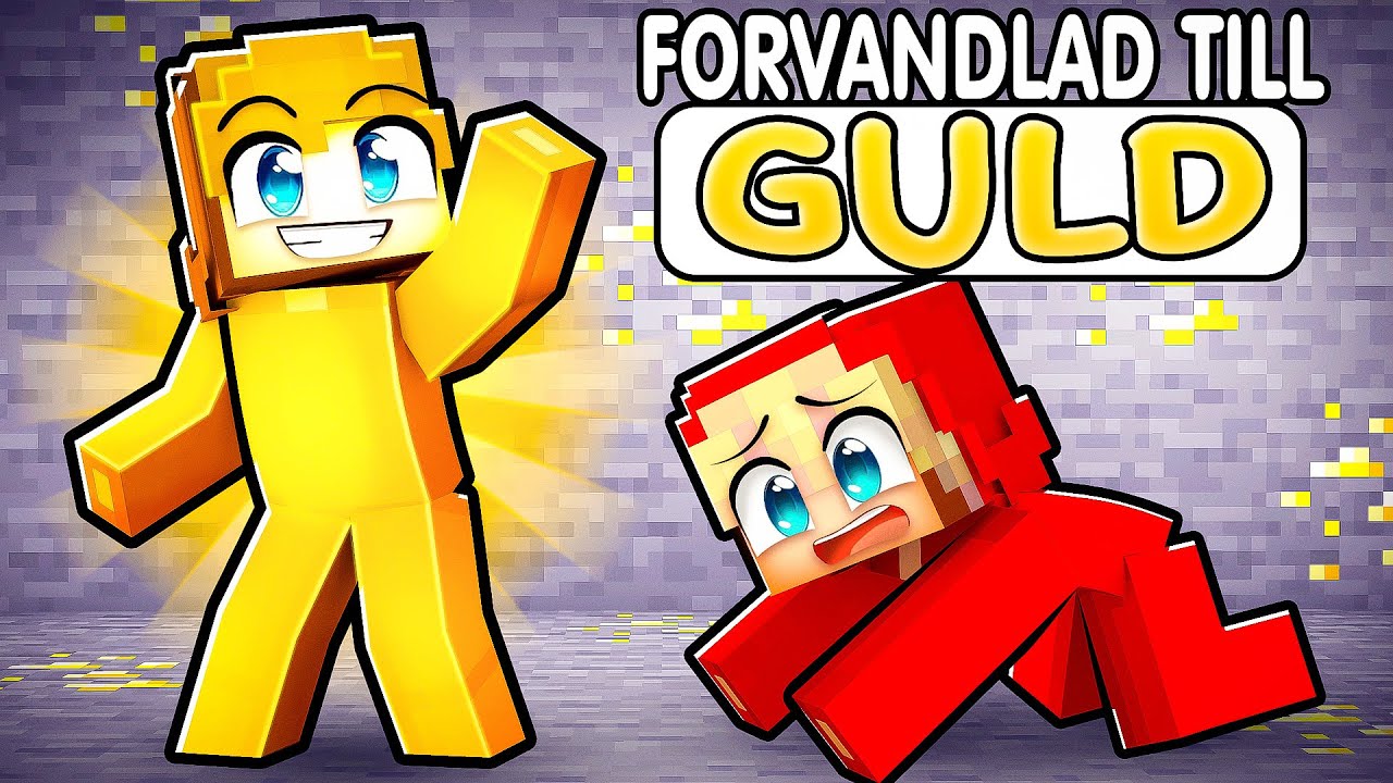 Perik Förvandlades Till GULD i Minecraft!