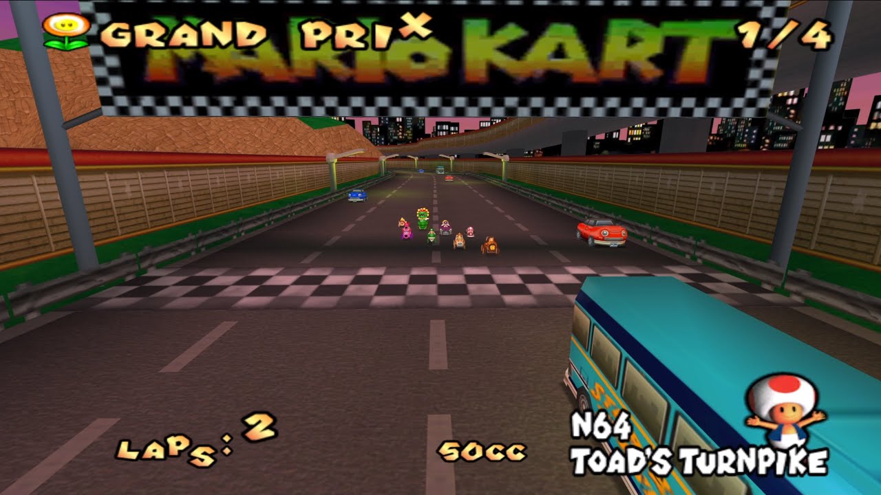 Mario Kart Double Dash Plus v3.3 Custom Flower Cup 3 50cc