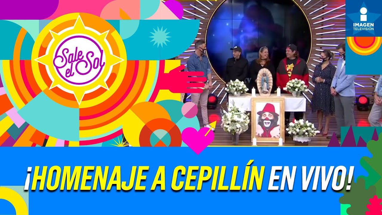 ¡Familia de Cepillín da conmovedor homenaje EN VIVO! | Sale el Sol