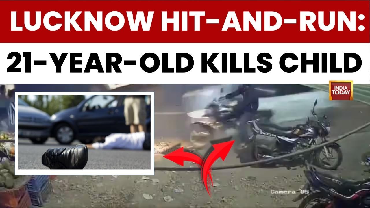 Lucknow Hit-And-Run: Class 12 Student Detained After Killing Child On Joyride | India Today News