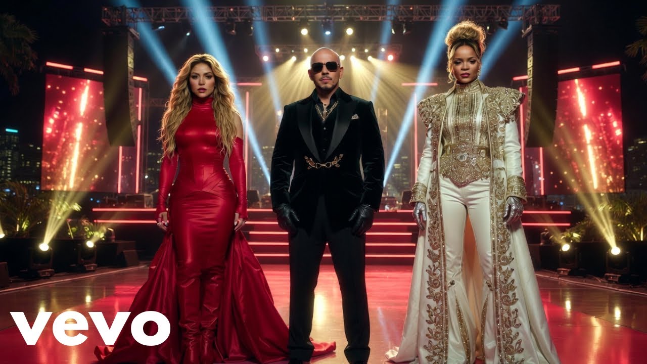 Pitbull, Shakira and Rihanna - Valentine in Miami ( Official Music Video 2026 )