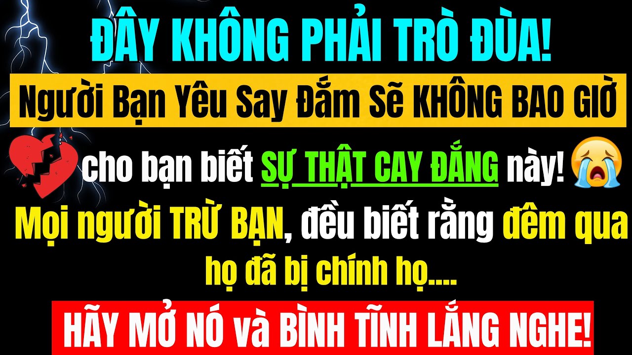 Đây Không Phải Là Trò Đùa | Tổng Lãnh Thiên Thần Michael Nói, Người Bạn Yêu Sẽ Không Nói Điều Này.