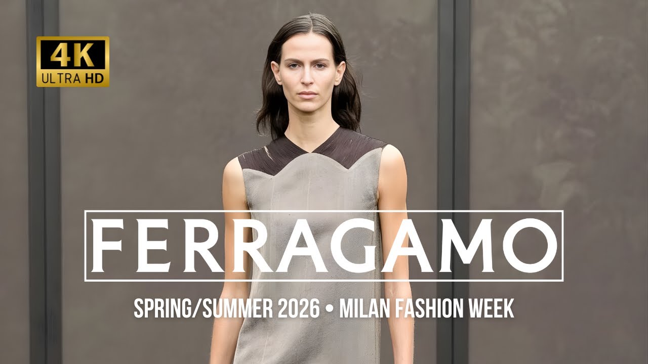 FERRAGAMO Весна/Лето 2026: Коллекция Maximilian Davis в Portrait Milano