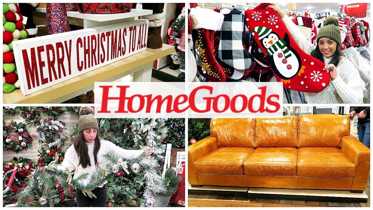 HOMEGOODS SHOP WITH ME 2019! CHRISTMAS & HOLIDAY DECOR!