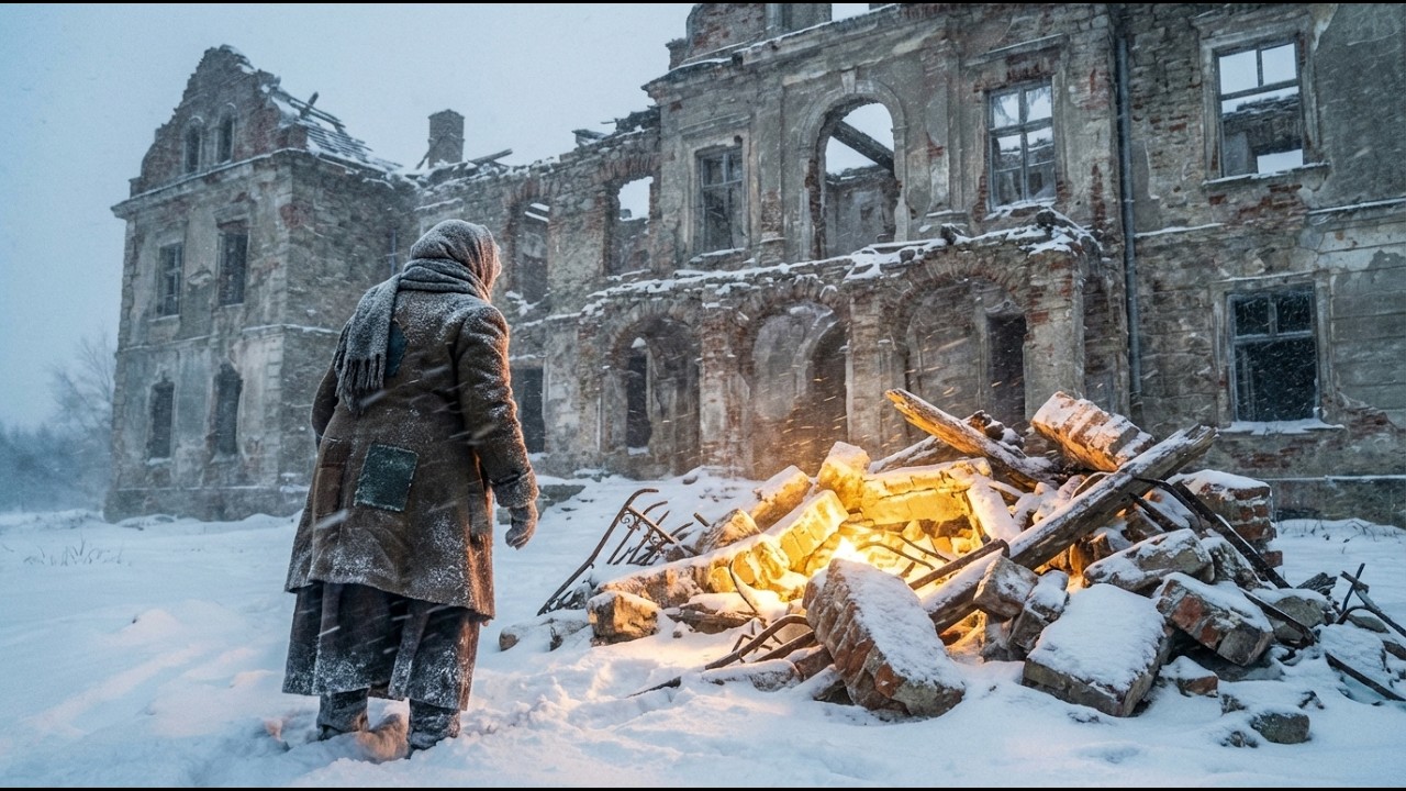 Syn wygnał matkę do zrujnowanego dworku w śnieżycę... To, co kryły jego gruzy, zmieniło wszystko.