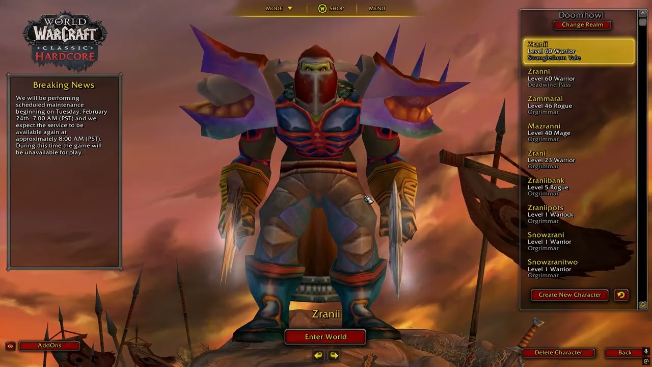 Fatal - 20 Mans Warrior POV 2.23.26