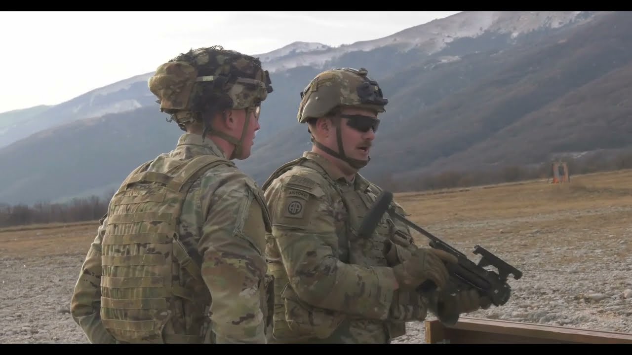 RANGE DAY with U.S. Army Paratroopers in Italy (Sky Soldiers)