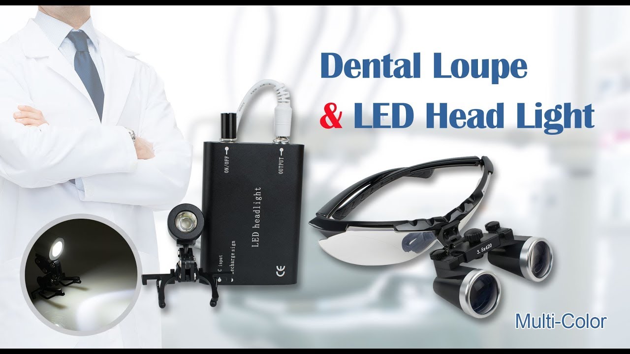 Best Dental Loupe & LED Head Light --Denshine