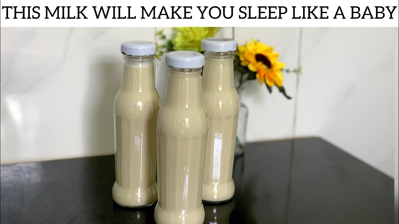 MILK FOR GOOD SLEEP AND HEALTHY BODY | Tiger nuts Coconut Milk