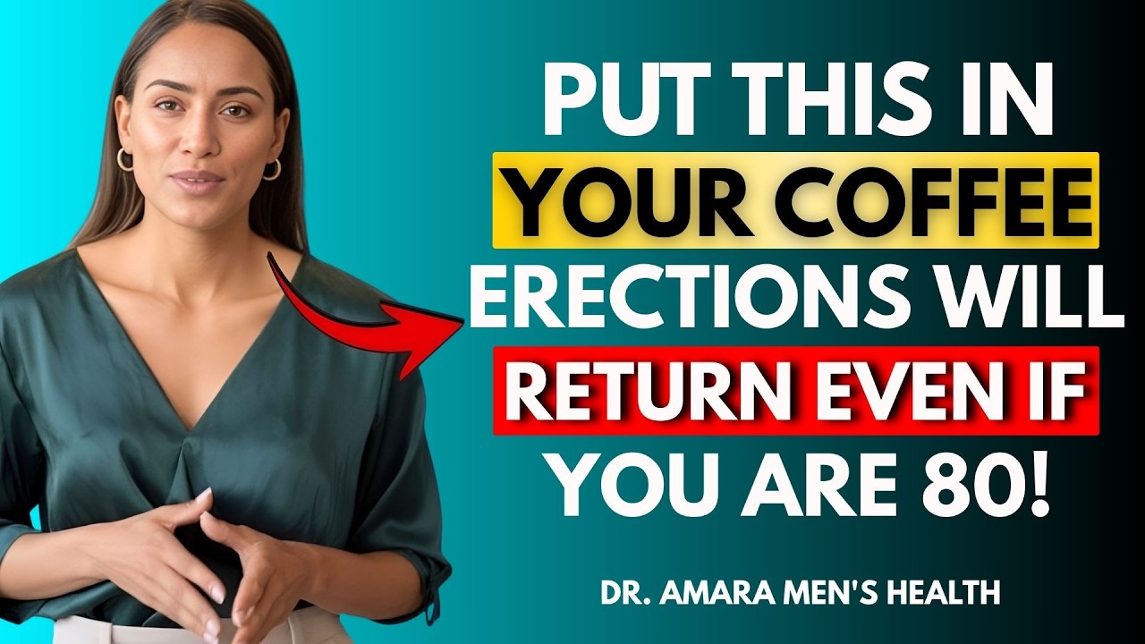 Urologists Put THIS in Your Coffee and Erections Come Back Even at 80! | Dr.Amara Urology Insights