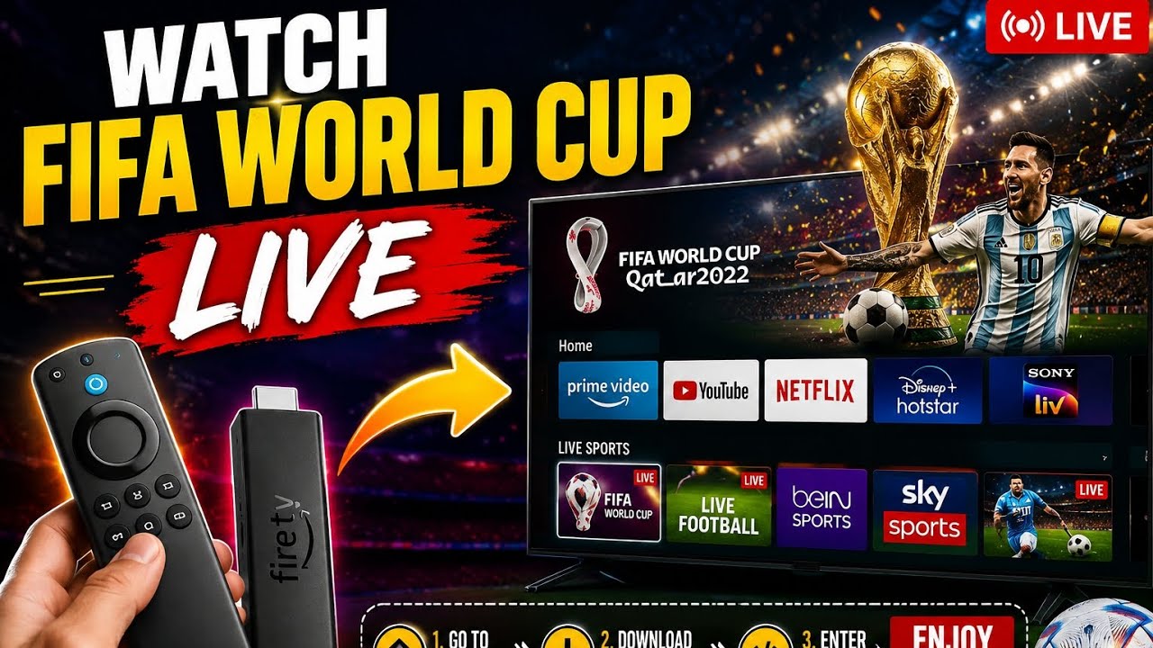 How to Watch FIFA World Cup LIVE on FireStick | Easy Downloader Code Setup Guide 2026
