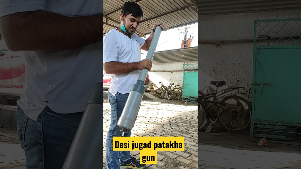 Pistolet Pataka#trend #youtubeshorts #shorts #fajerwerki #jugaad #crackers #patakhe #Indian jugad #