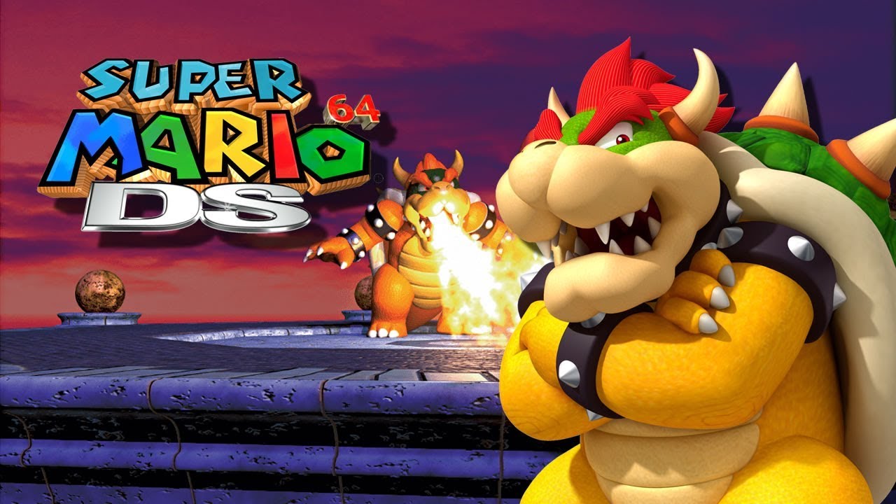 Super Mario 64 DS - Bowser in the Sky (Finale) - (NDS)