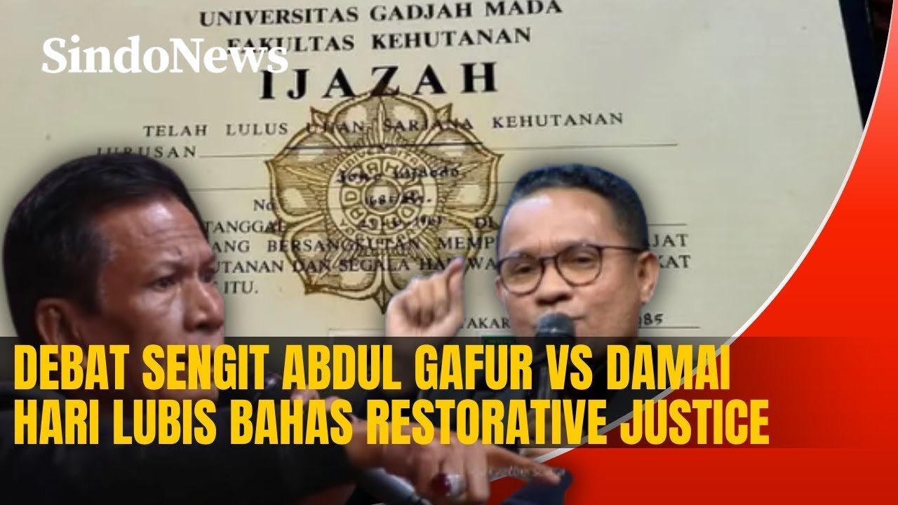Memanas! Abdul Gafur vs Damai Hari Lubis Bahas Restorative Justice | Rakyat Bersuara