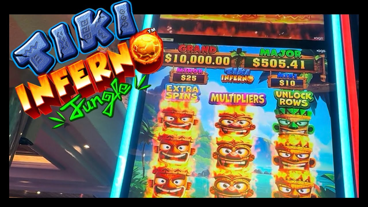 Tiki Inferno Jungle 🔥 Fun Bonus Game!