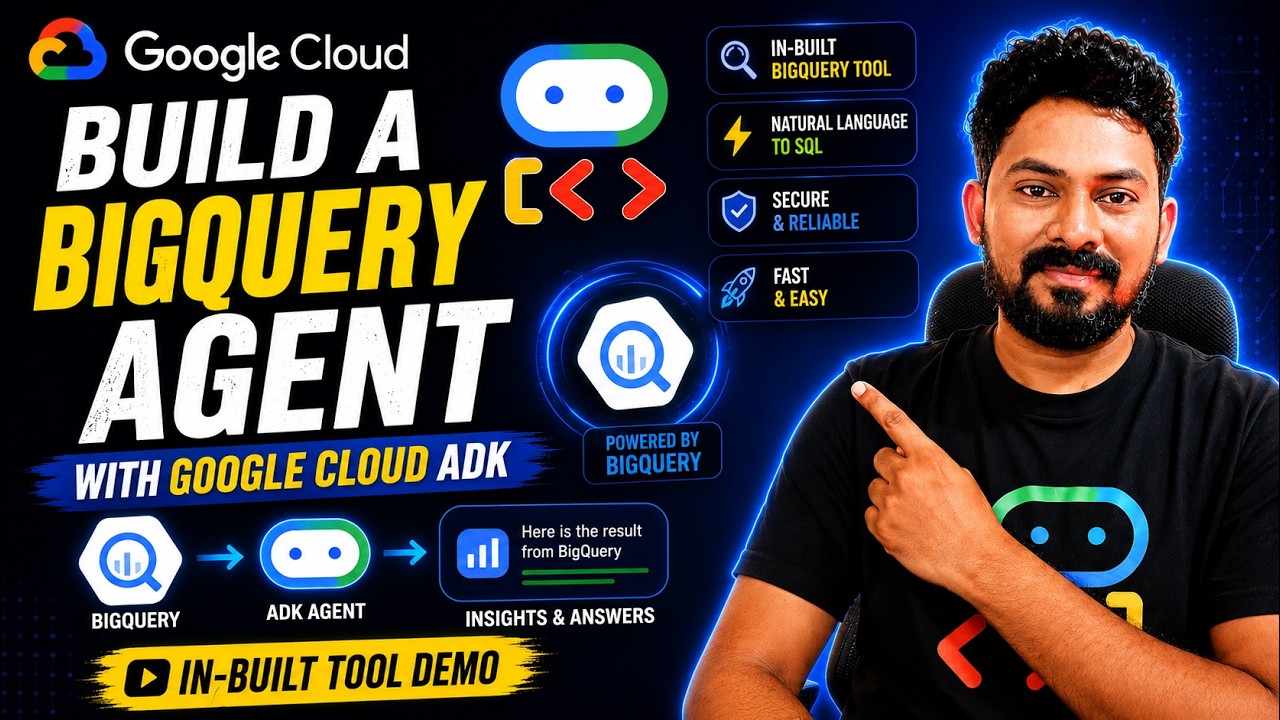 Build a BigQuery Agent with Google Cloud ADK | In-Built Tool Demo