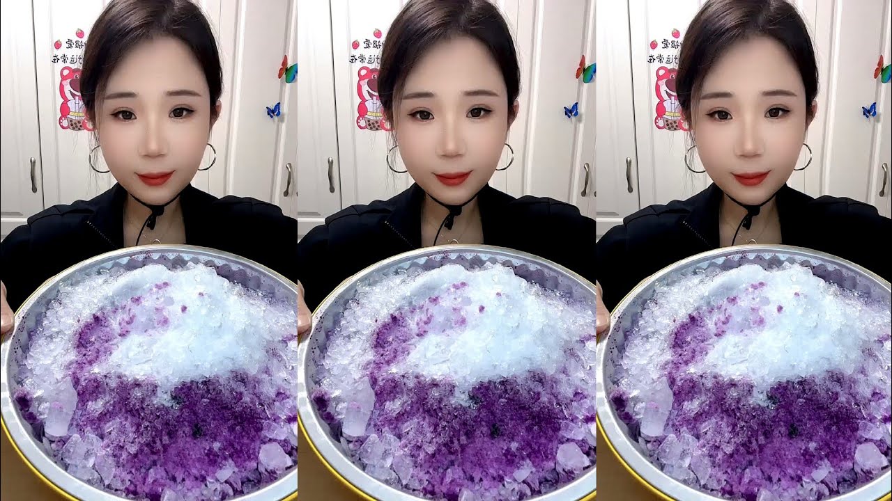 ASMR SHAVED ICE EATING