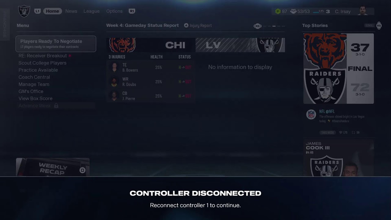 Madden 26 : Irsay's Inkling