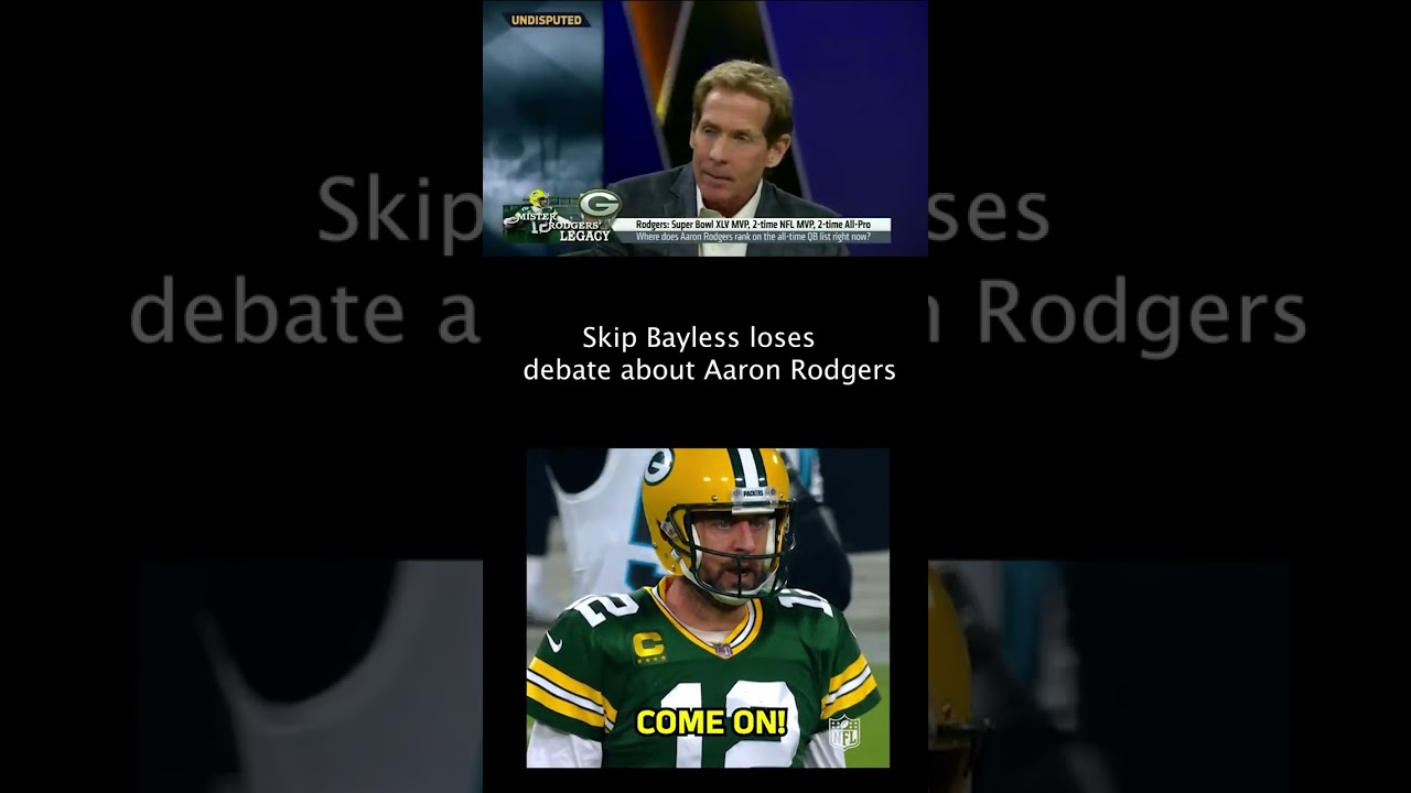 Skip Bayless loses argument with himself???