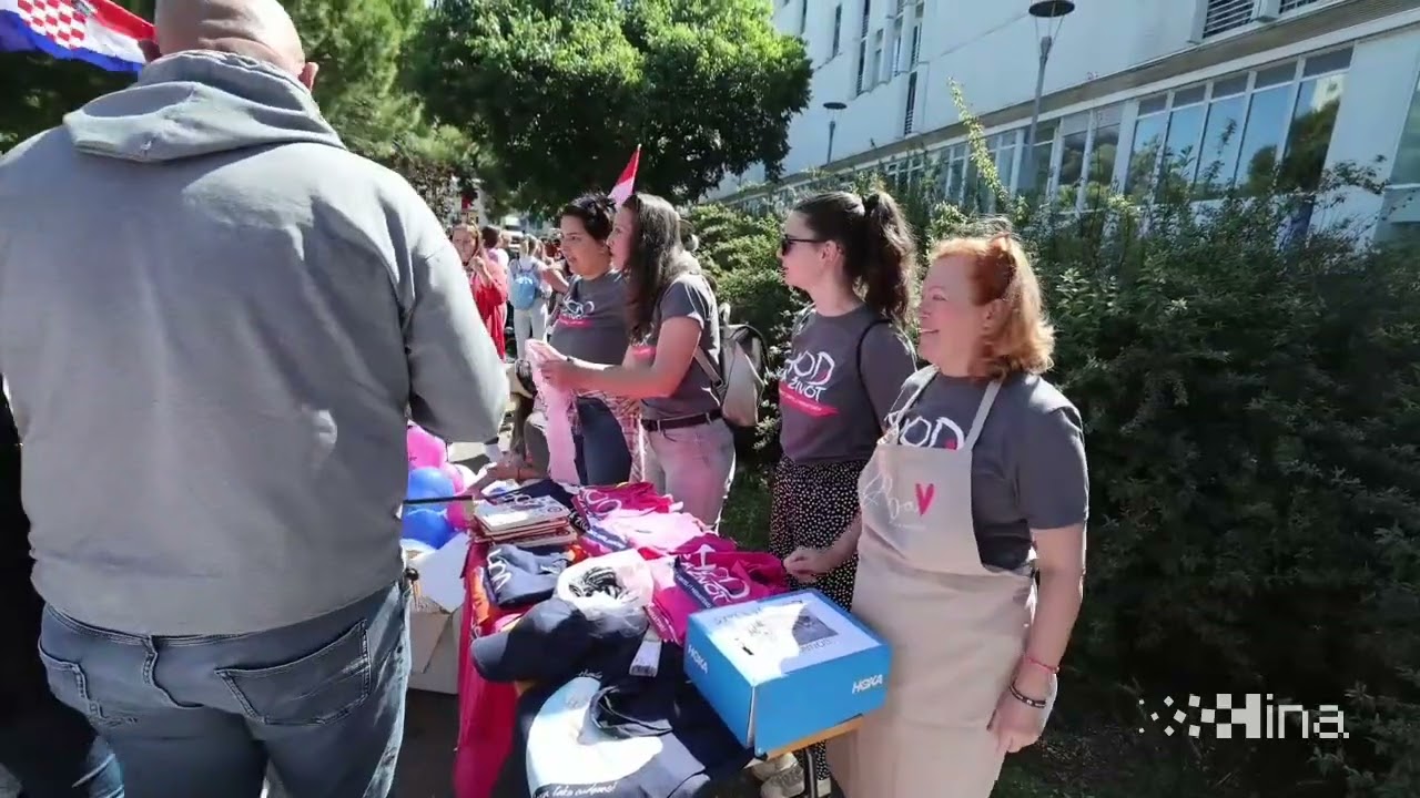Zadar - Hod za život, obitelj i Hrvatsku