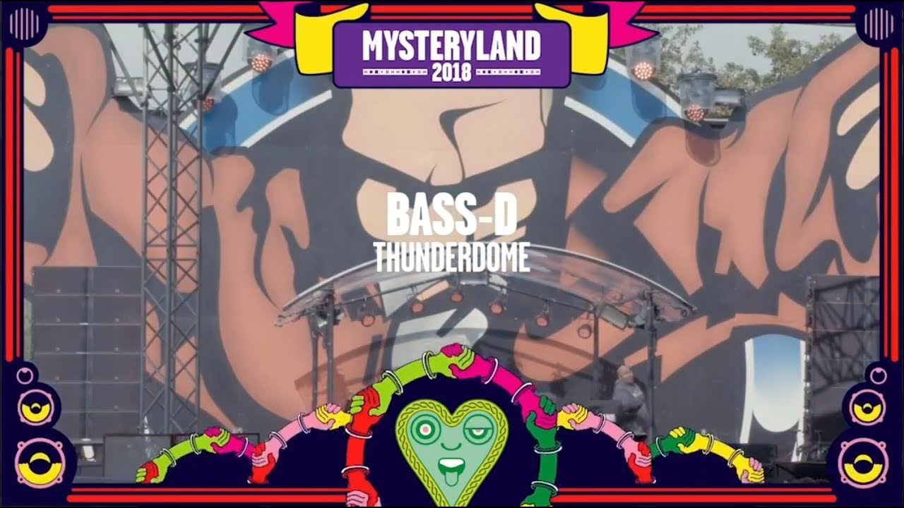 Bass-D Best Thunderdome Classics @ Mysteryland 2018 Thunderdome Stage