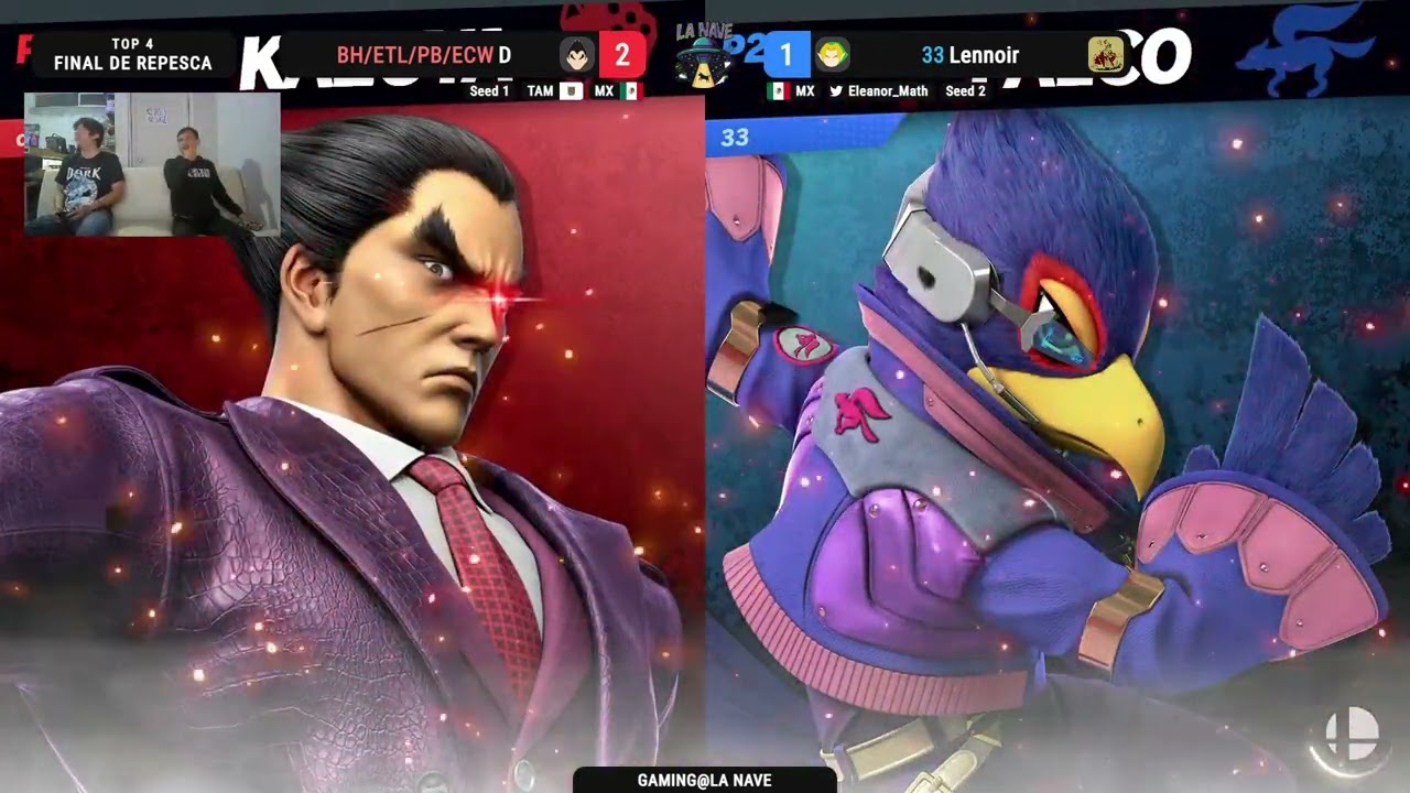 Gaming@La Nave - Losers Finals - BH D(Kazuya) vs Lennoir(Young Link, Falco)