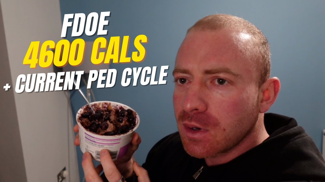 Full Day Of Eating 4600 cals & Current PED Cycle