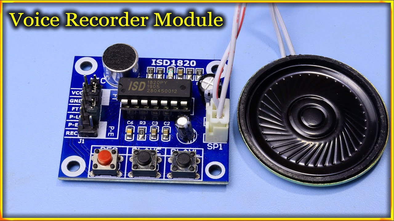 ISD1820 Voice Recorder Module