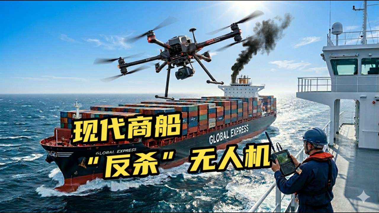 500美元戰勝3億貨輪？揭秘現代商船的&ldquo;反無人機&rdquo;黑科技！