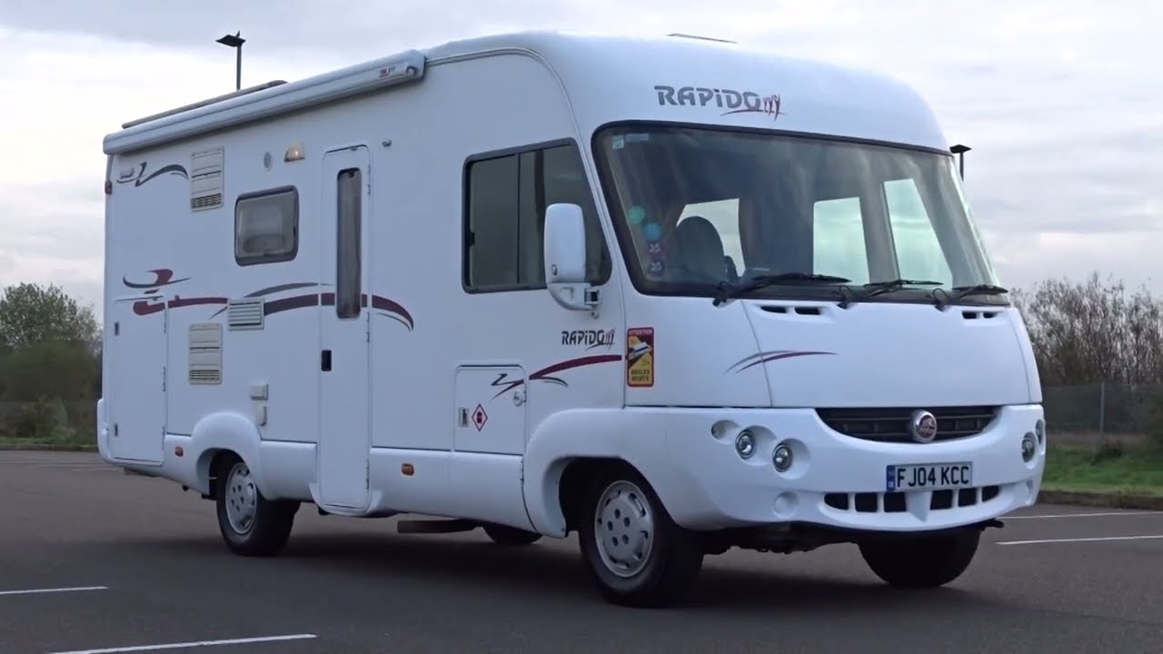 2004 FIAT RAPIDO LE RANDONNEUR 963F 2.8 DIESEL 4 BERTH MOTORHOME FIXED BED LOOK