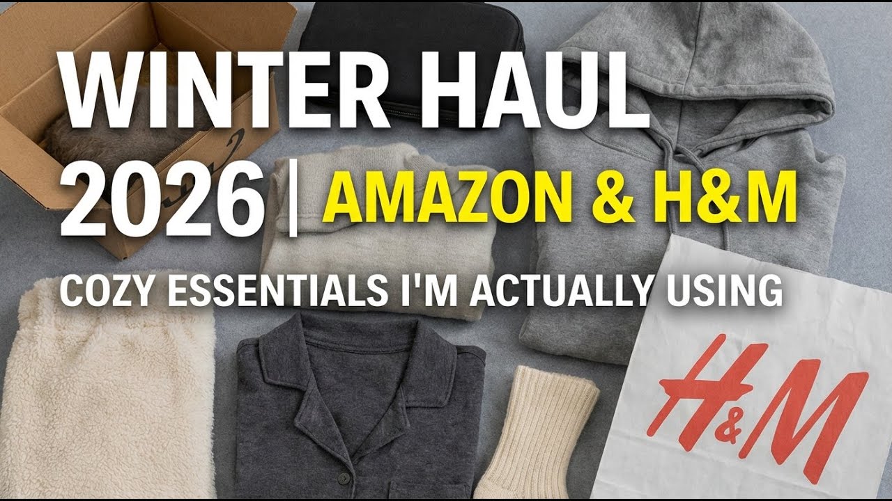 Black Friday Haul 2025 | Amazon & H&M Winter Clothing, Pajamas, Travel Essentials