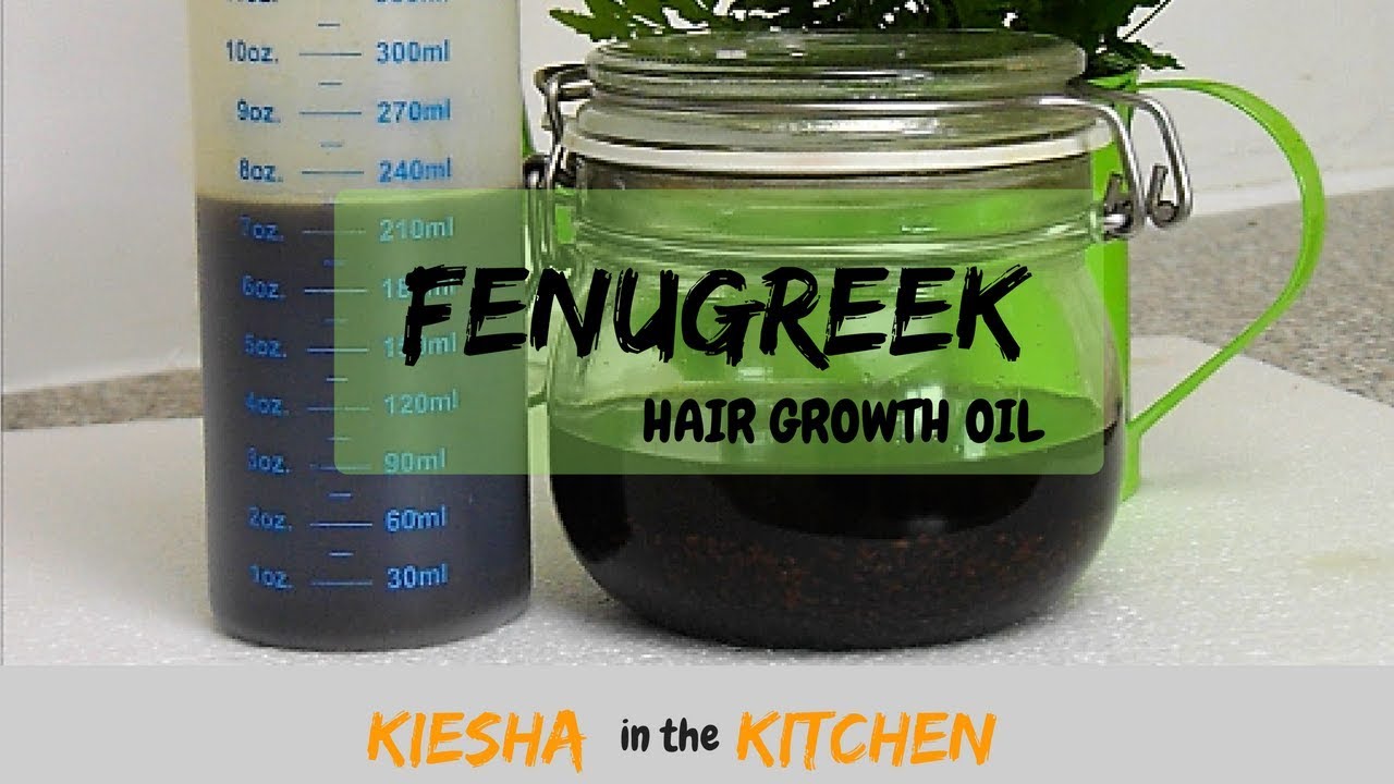 GROW YOUR HAIR w/ FENUGREEK HAIR GROWTH OIL {KIESHA ARIELLE}