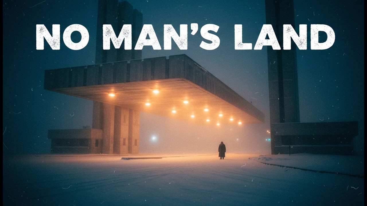 Cold Night at the Border Crossing | Soviet LoFi Ambient | Brutalist Cold War Vaporwave – Study/Sleep