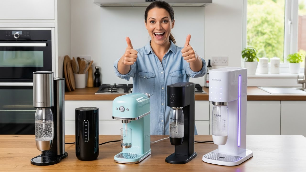5 Best Sparkling Water Makers 2026! Fresh Fizz at Home!