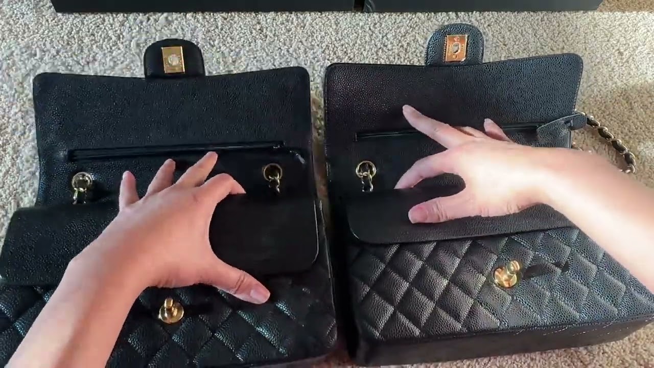 Shebag Chanel Classic Flap Authentication  Real vs Super Fake Comparison  Uncover the Truth