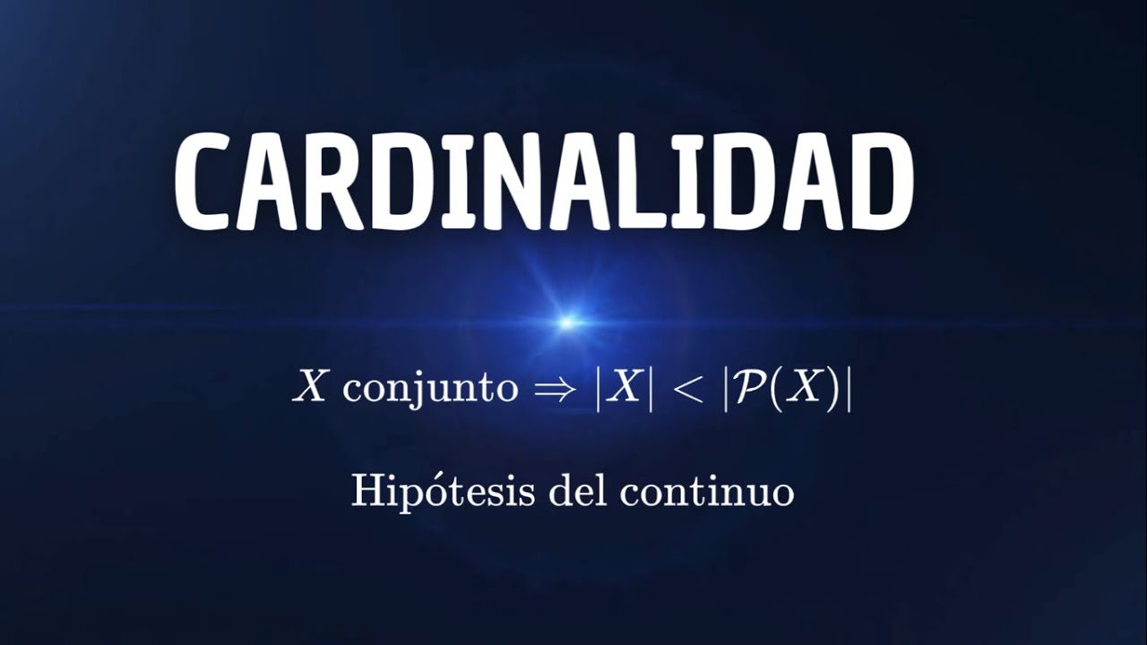 ¿Qué es la hipótesis del continuo? - Cardinal de las partes de un conjunto