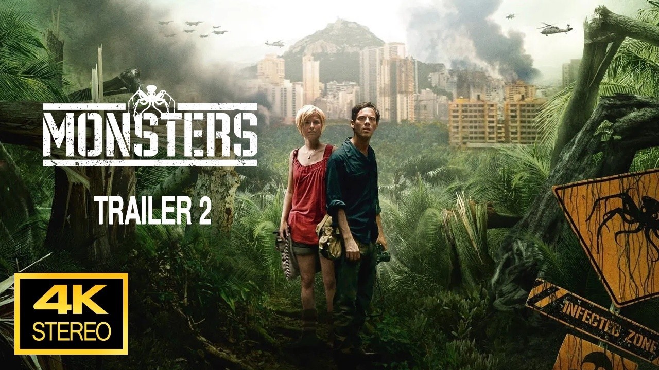 Monsters 2010 Trailer 2  4K