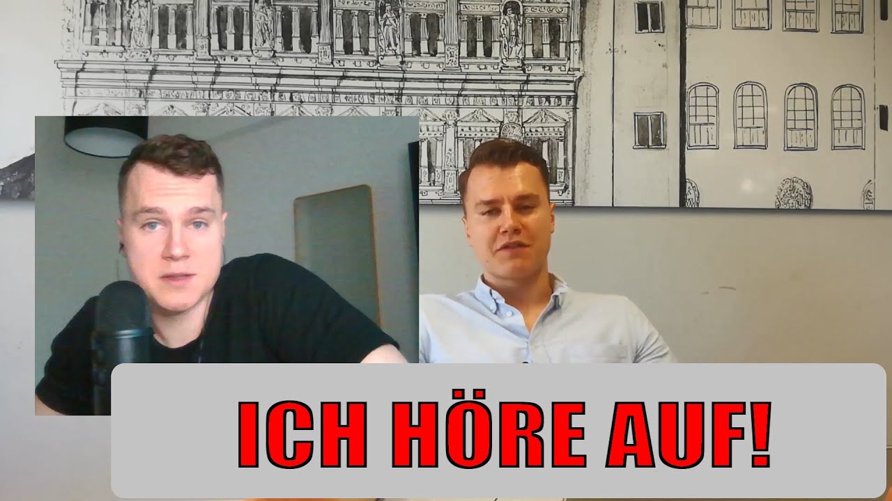 ICH HÖRE AUF!