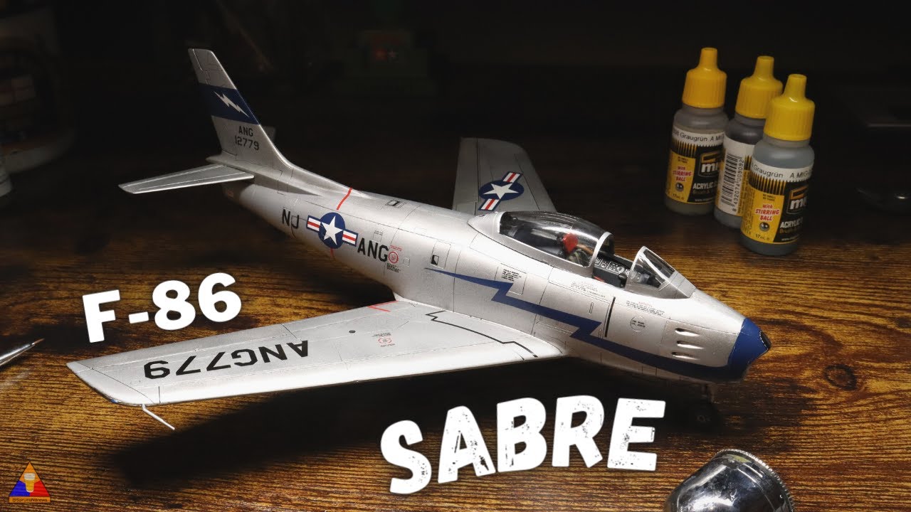 Масштабная модель F-86 Sabre | Italeri 1/48 | Полное руководство по сборке
