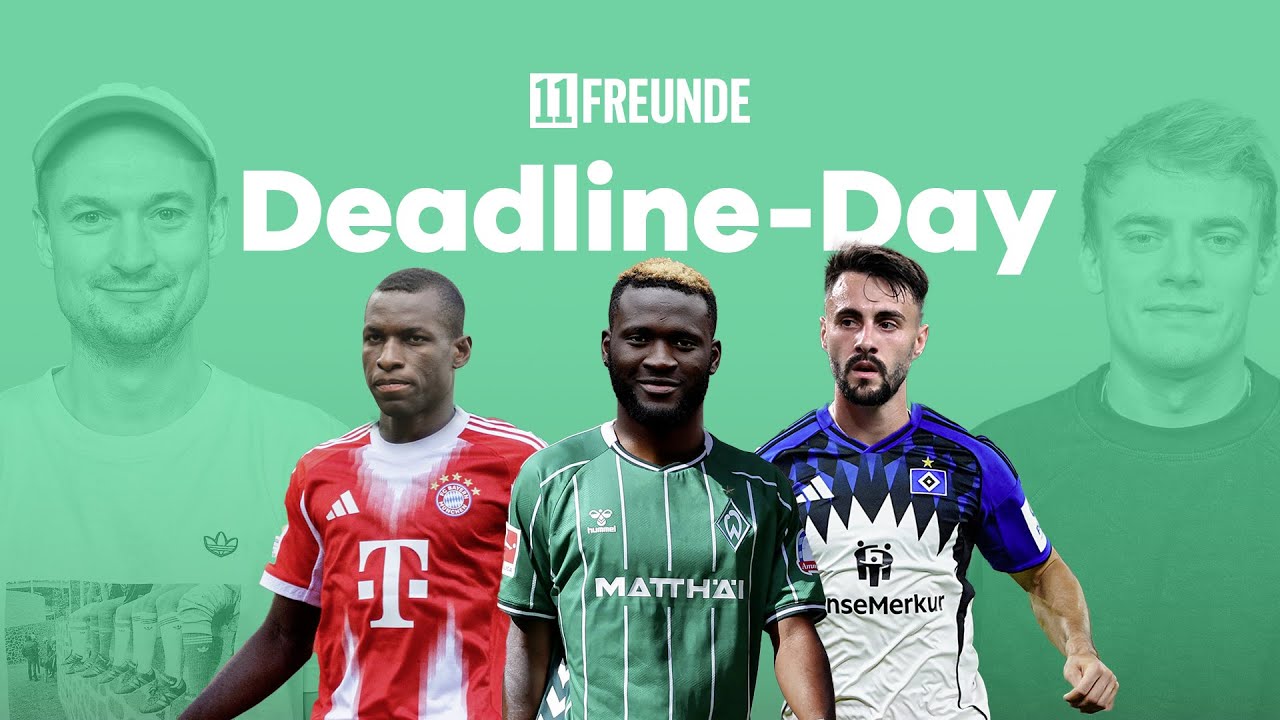 Boniface zu Werder, Jackson doch zu Bayern! Der Deadline-Day-Wahnsinn! | Das Themenfrühstück