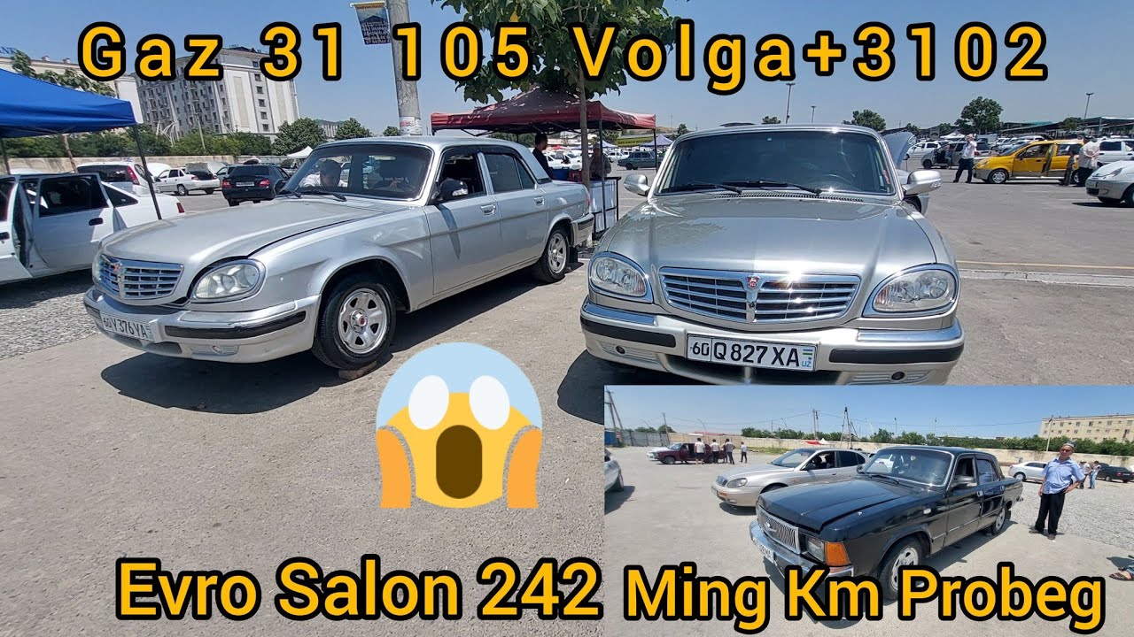 Gaz 31 105 + 31 02 Volga Narxlari Andijon Mashina Bozori