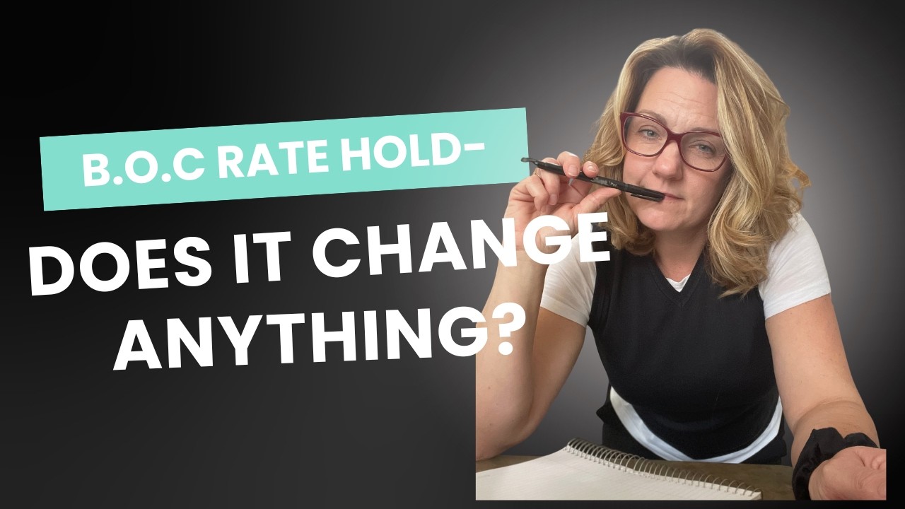 Bank of Canada Rate Hold, does it actually change anything for buyer or sellers?