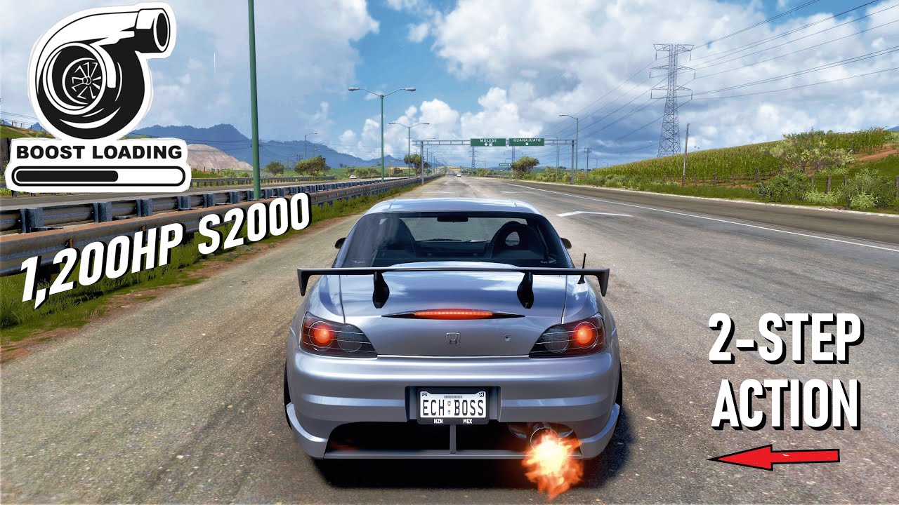 Forza Horizon 5| BIG TURBO! ANTI-LAG 1,200HP HONDA S2000 [Drag Build] [Street Racing]